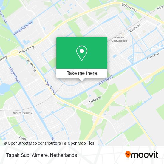 Tapak Suci Almere map