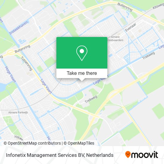 Infonetix Management Services BV map