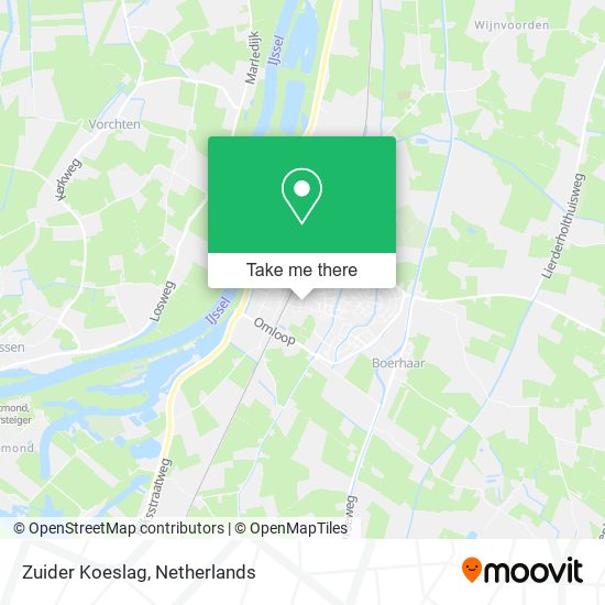 Zuider Koeslag map