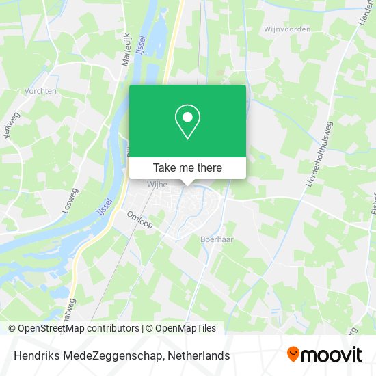 Hendriks MedeZeggenschap map