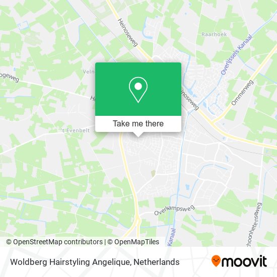 Woldberg Hairstyling Angelique map