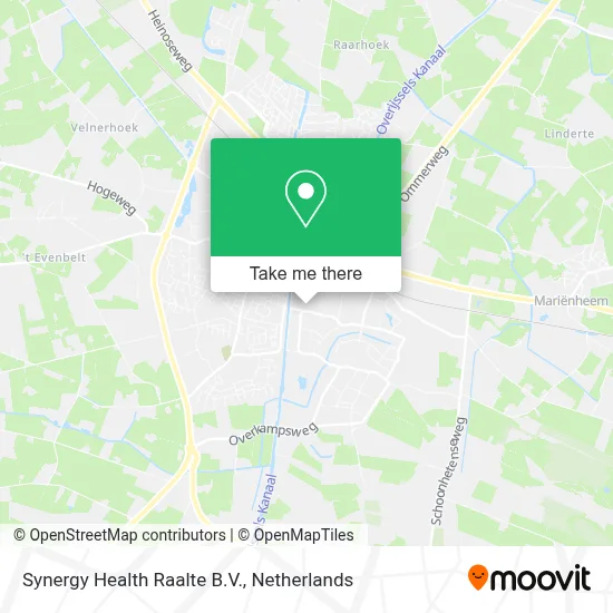 Synergy Health Raalte B.V. map