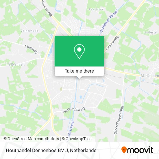 Houthandel Dennenbos BV J map