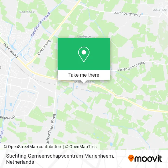 Stichting Gemeenschapscentrum Marienheem Karte