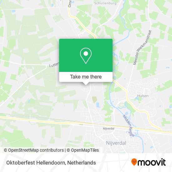 Oktoberfest Hellendoorn map