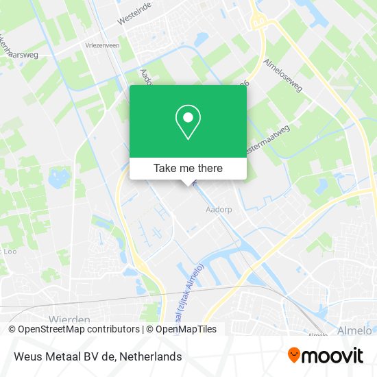 Weus Metaal BV de map