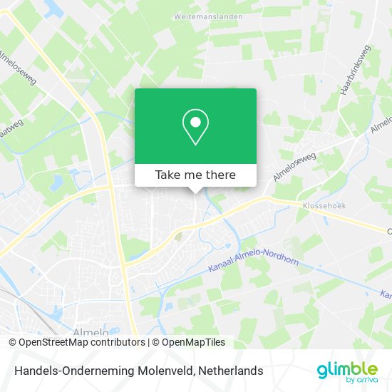 Handels-Onderneming Molenveld map