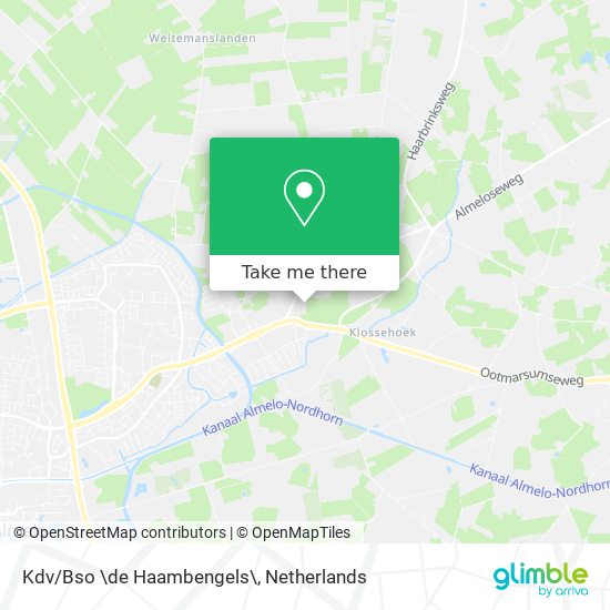 Kdv/Bso \de Haambengels\ map