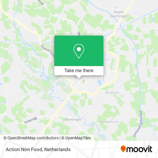 Action Non Food map