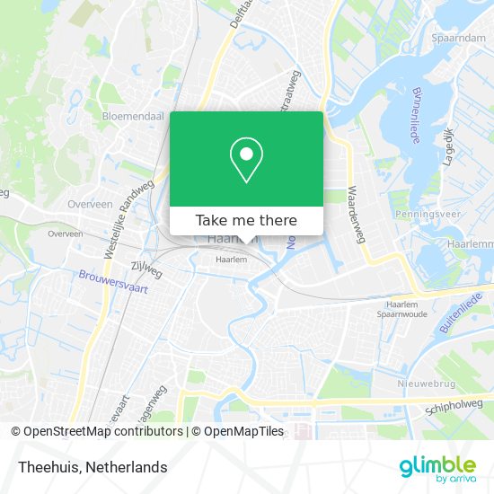 Theehuis map