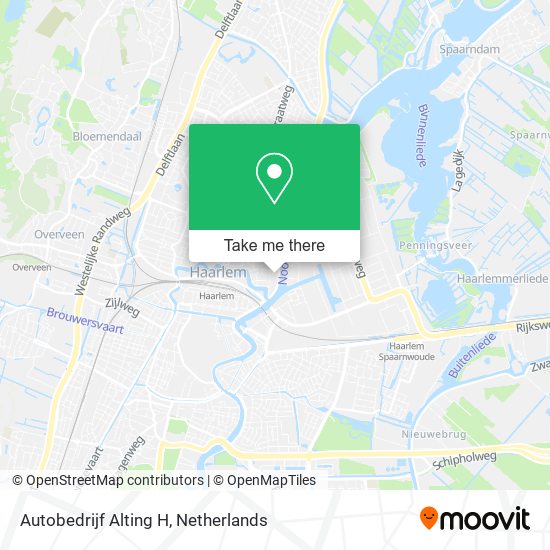 Autobedrijf Alting H map
