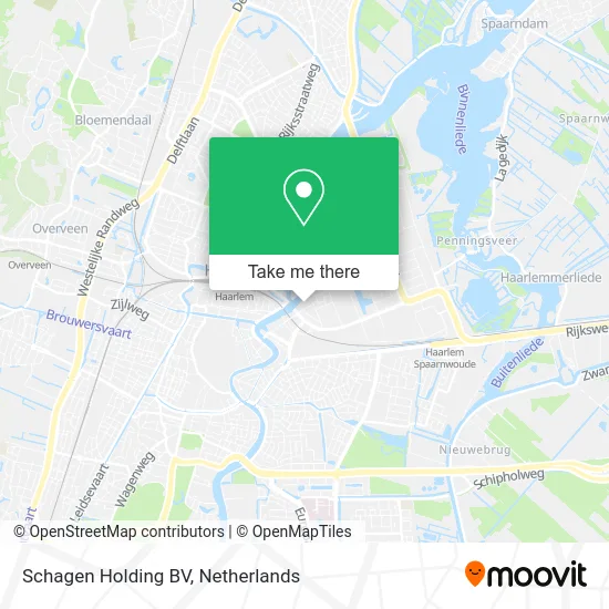 Schagen Holding BV map