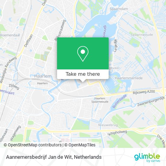 Aannemersbedrijf Jan de Wit map