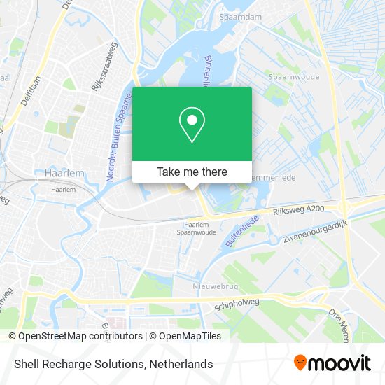 Shell Recharge Solutions map