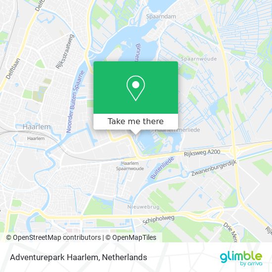 Adventurepark Haarlem map