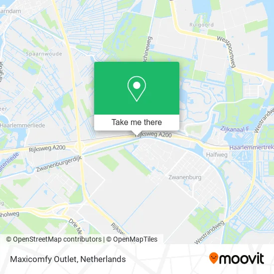Maxicomfy Outlet map