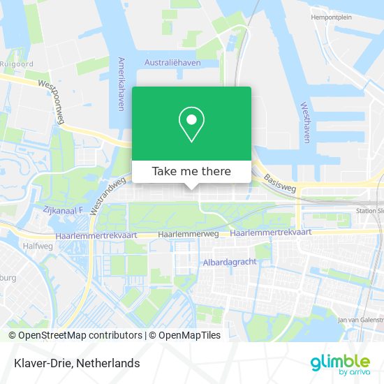 Klaver-Drie map