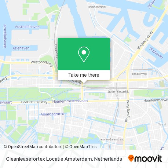 Cleanleasefortex Locatie Amsterdam map