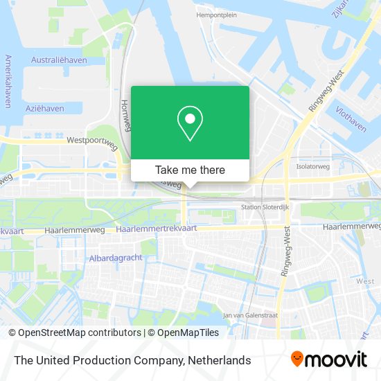 The United Production Company map