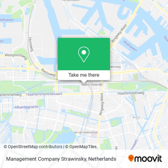 Management Company Strawinsky map