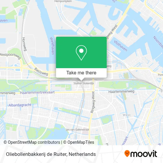 Oliebollenbakkerij de Ruiter map