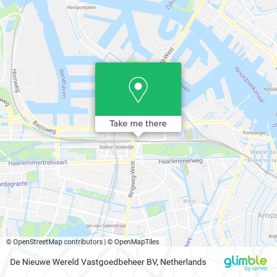 De Nieuwe Wereld Vastgoedbeheer BV map