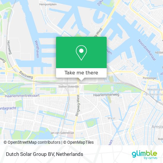 Dutch Solar Group BV map