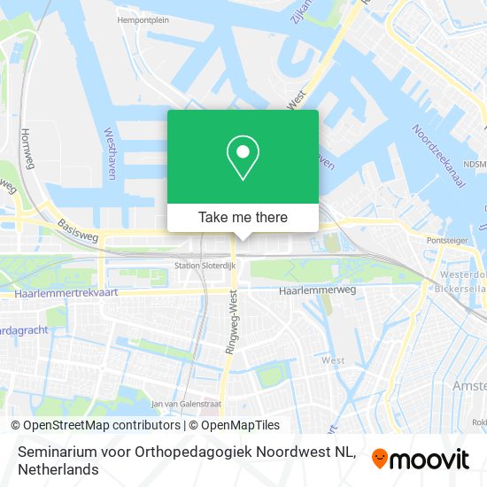 Seminarium voor Orthopedagogiek Noordwest NL Karte