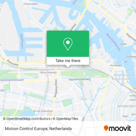 Motion Control Europe map