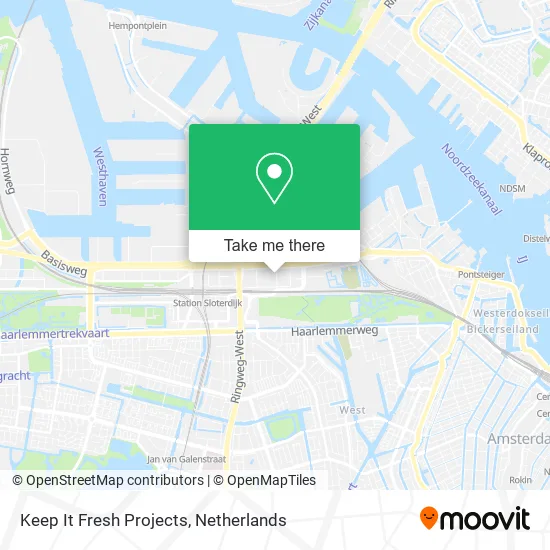 Keep It Fresh Projects map