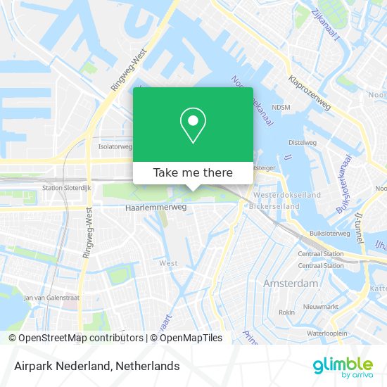 Airpark Nederland map