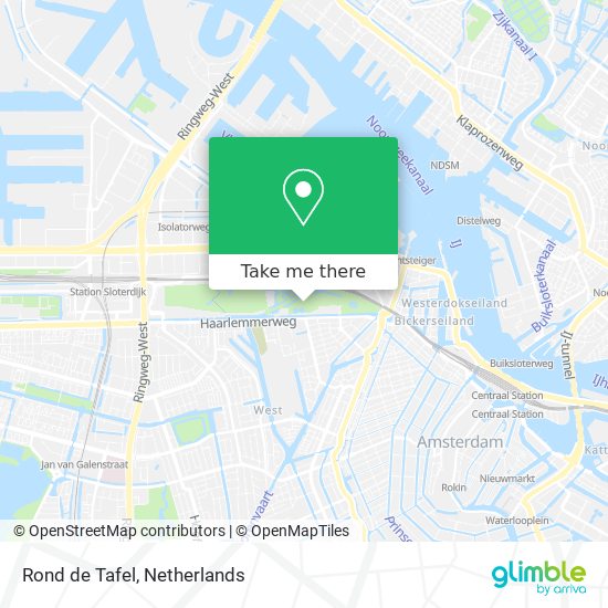 Rond de Tafel map