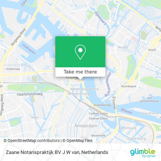 Zaane Notarispraktijk BV J W van map