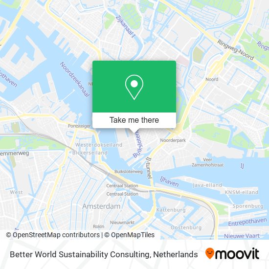 Better World Sustainability Consulting map