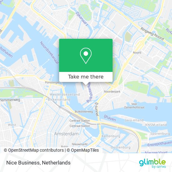 Nice Business map