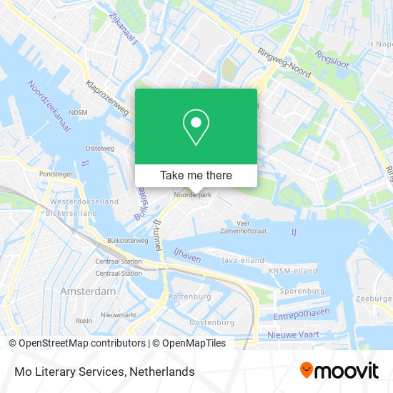 Mo Literary Services map