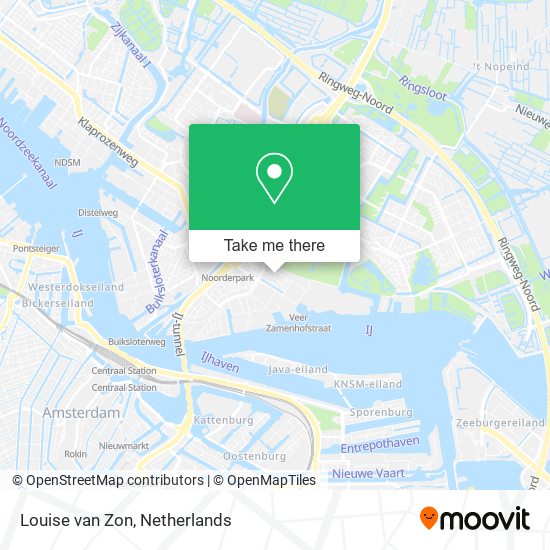 Louise van Zon map