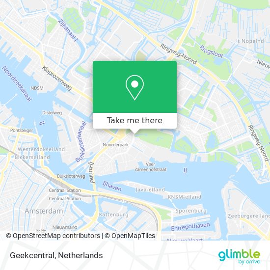 Geekcentral Karte