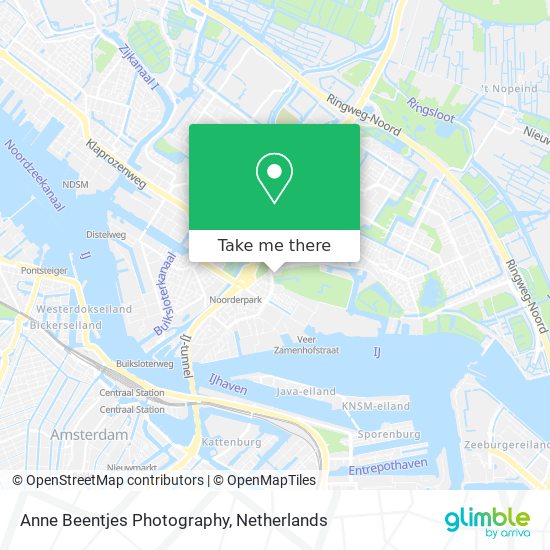 Anne Beentjes Photography map