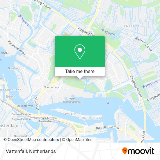 Vattenfall Karte