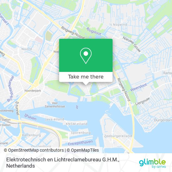 Elektrotechnisch en Lichtreclamebureau G.H.M. map