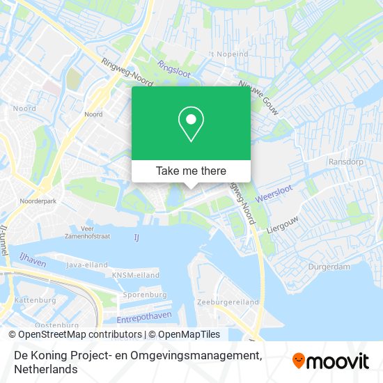 De Koning Project- en Omgevingsmanagement Karte