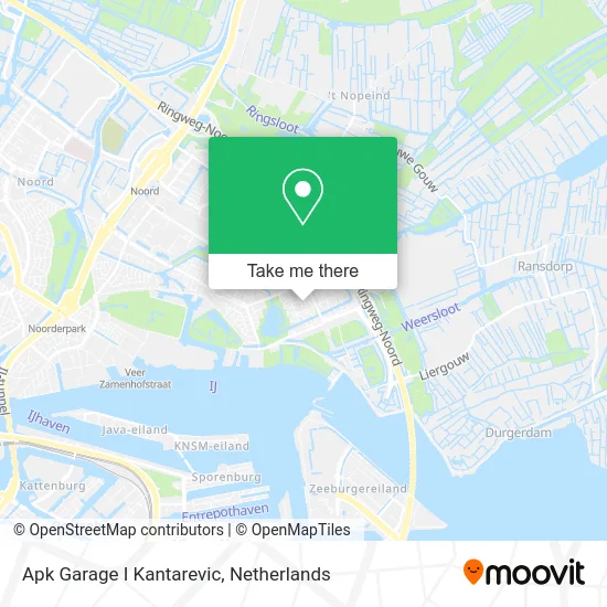 Apk Garage I Kantarevic map