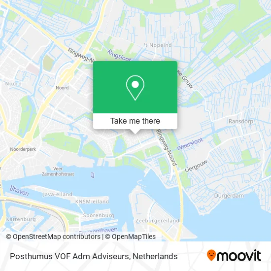 Posthumus VOF Adm Adviseurs map