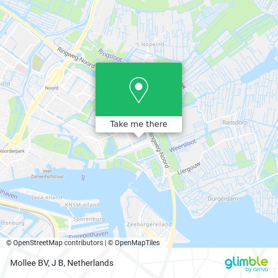 Mollee BV, J B map