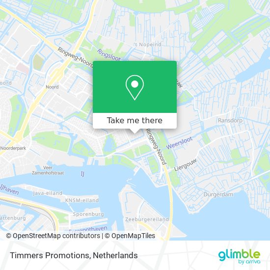Timmers Promotions map
