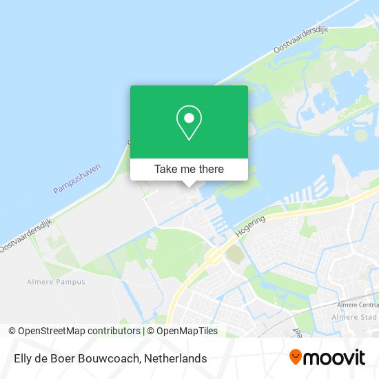 Elly de Boer Bouwcoach map