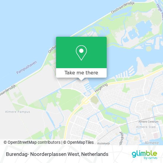 Burendag- Noorderplassen West map