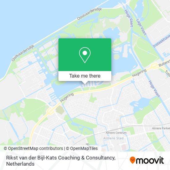 Rikst van der Bijl-Kats Coaching & Consultancy map