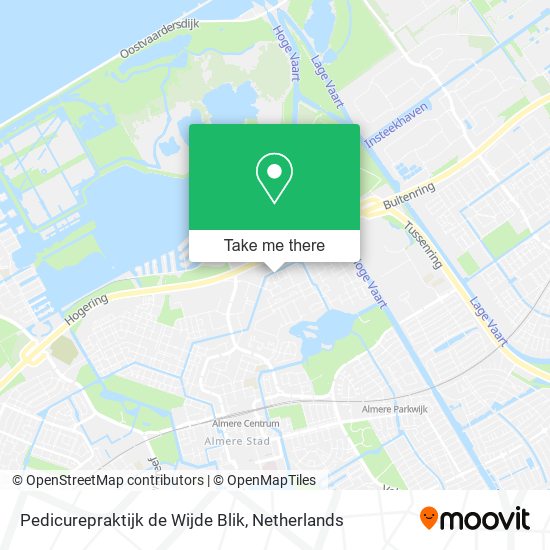 Pedicurepraktijk de Wijde Blik map